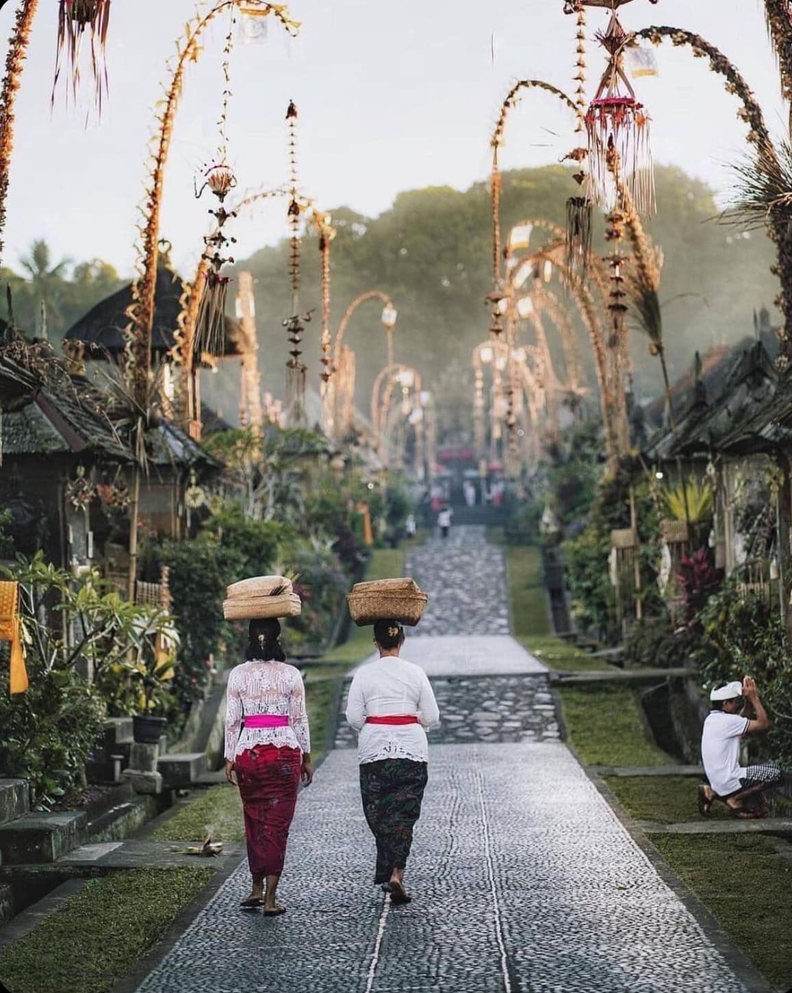 Central Bali: Penglipuran, Volcano View & Triple Waterfall Adventure