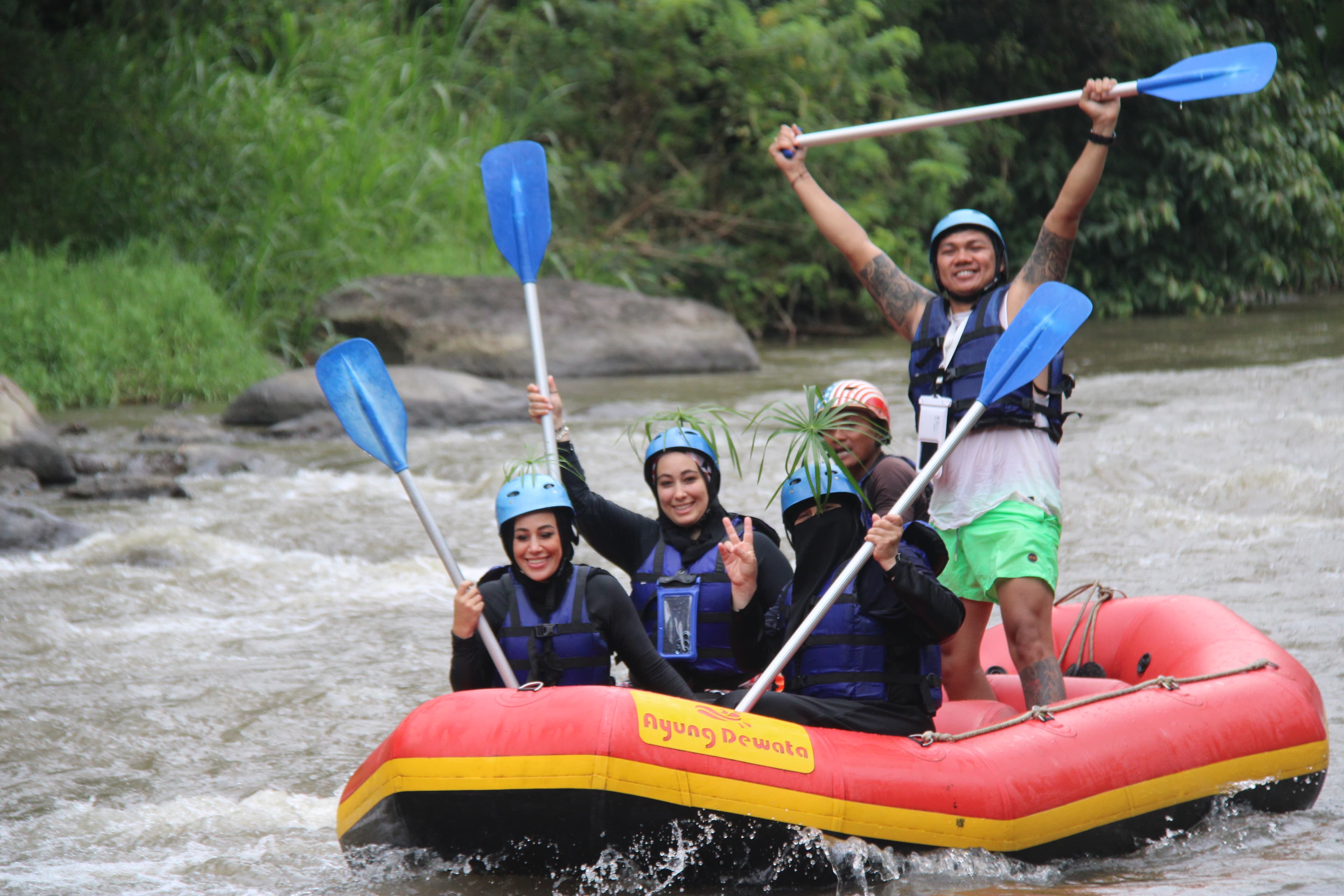 All Inclusive Ubud Adventure: Ayung Rafting, ATV Ride & Waterfall Image 5